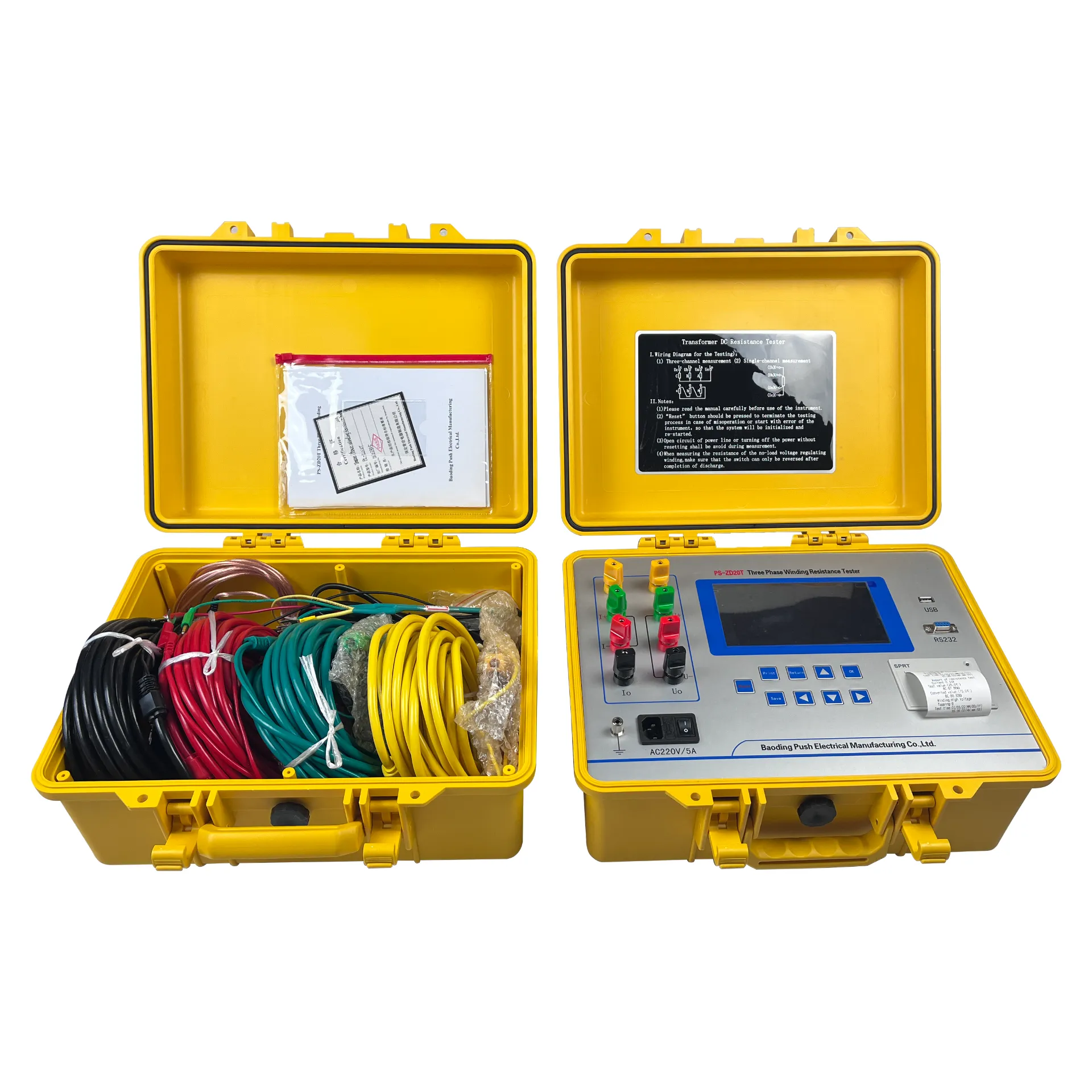 check the functioning of isolation transformer